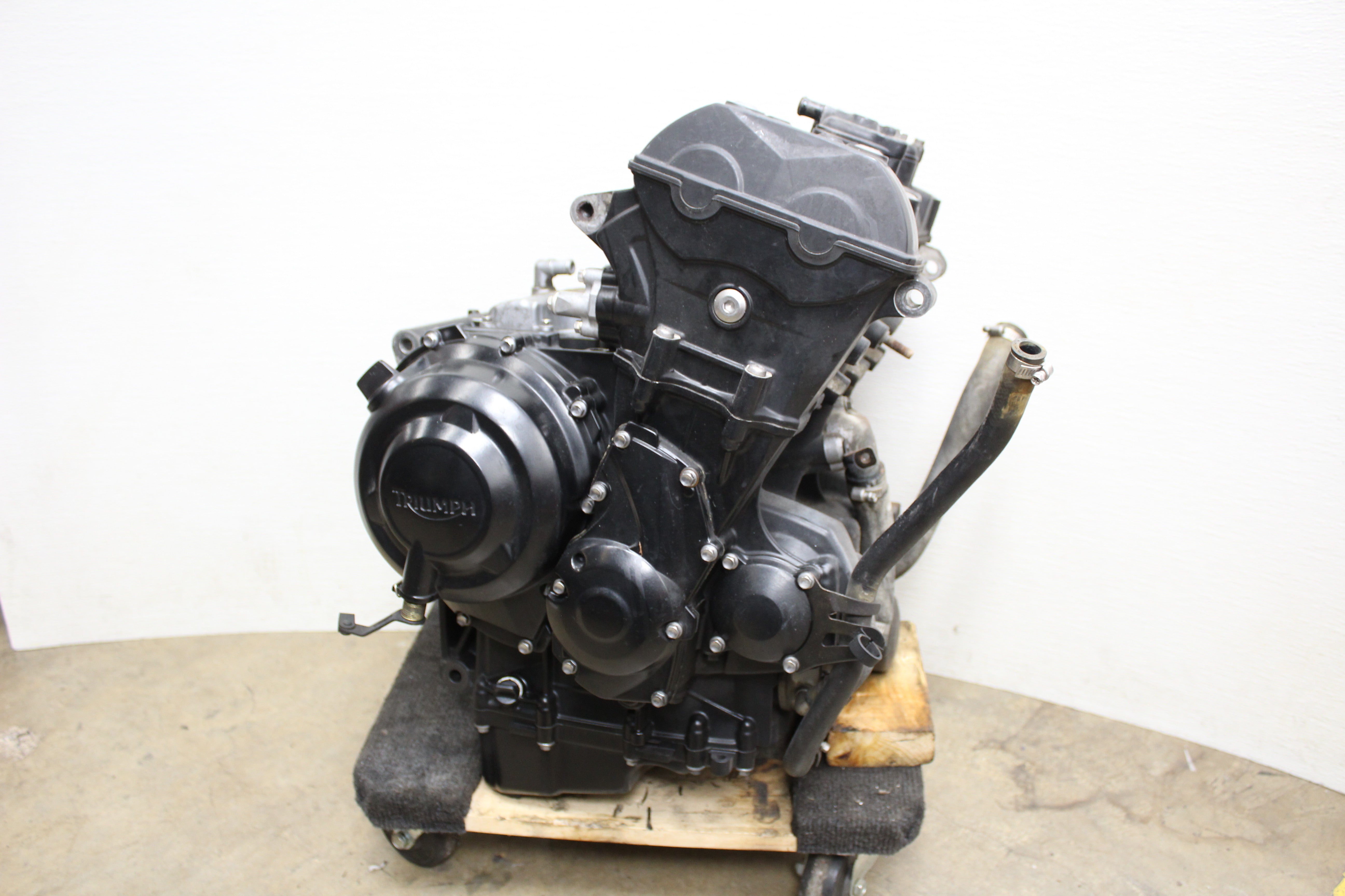 Triumph OEM, Engine Motor Complete Assembly 26,401 Miles Triumph Street Triple R 09-17 OEM 675