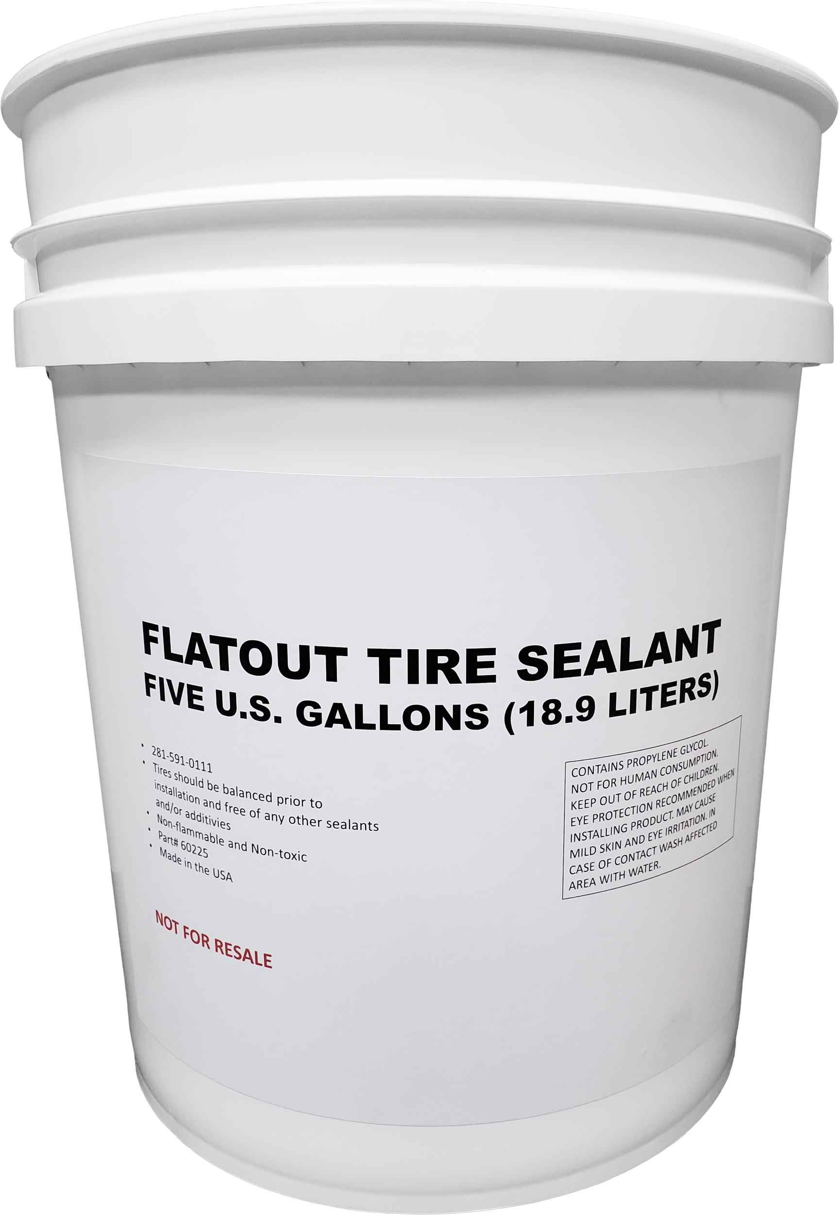 Flat Out, FLAT OUT TIRE SEALANT 5 GAL 30150